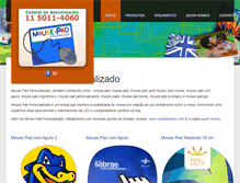 Tablet Screenshot of mousepadpersonalizado.com